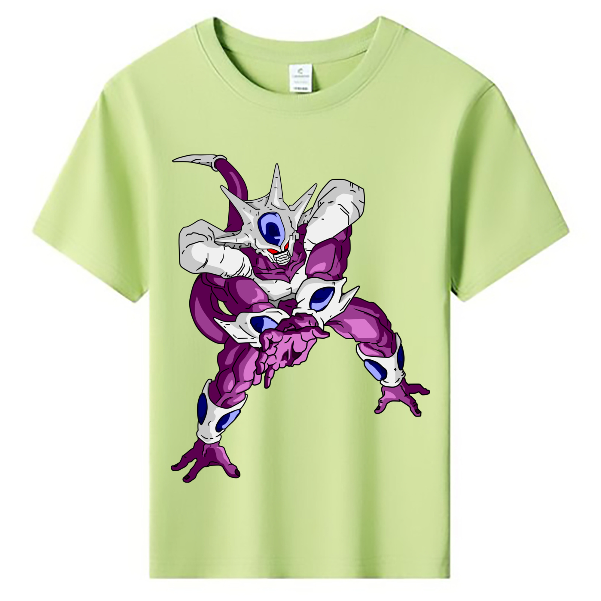 （画像用） ドラゴンボール クウラ DRAGON BALL Cooler Coora 綿100％キッズTシャツ（フロントプリント）